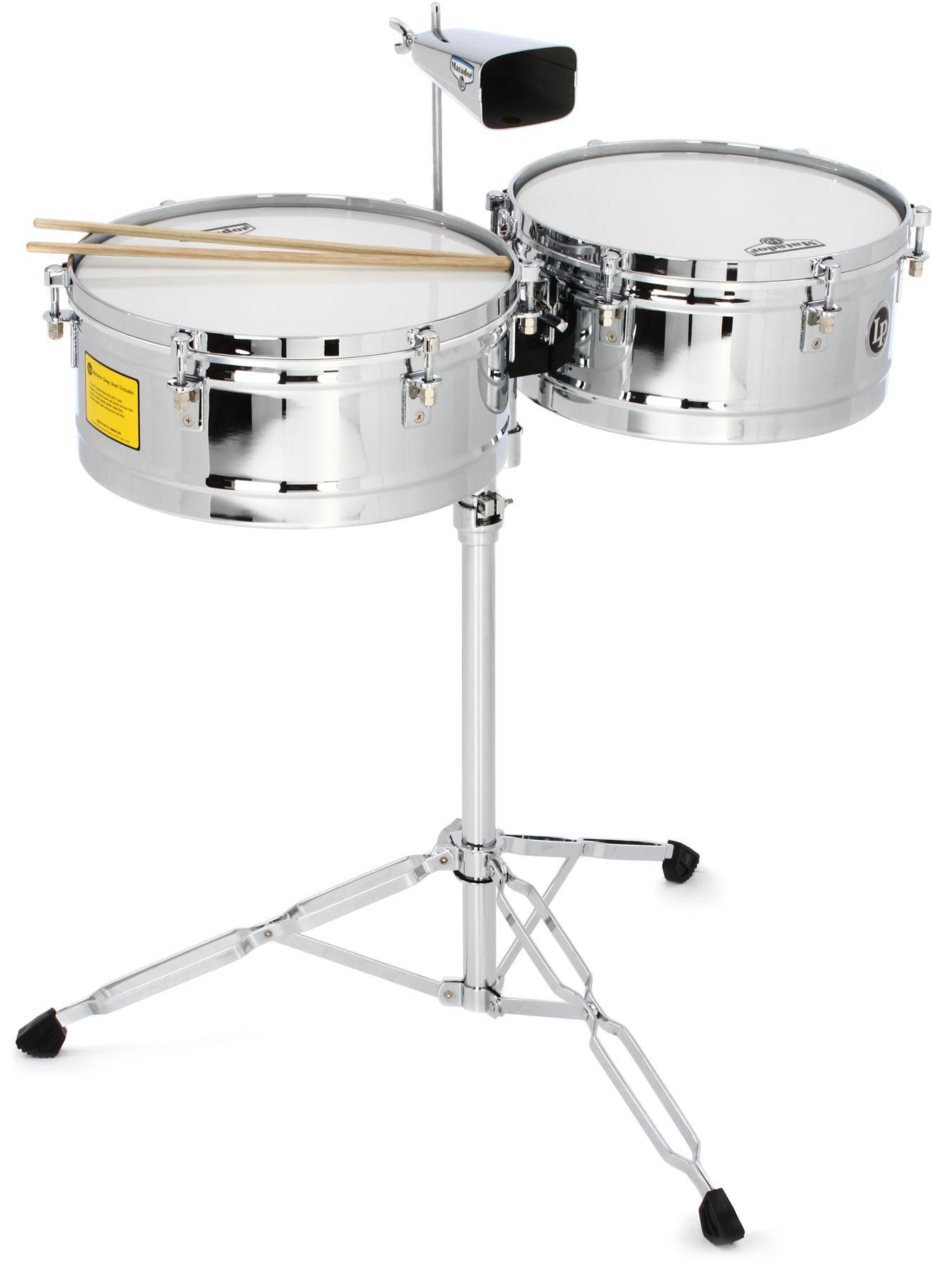 Matador - Timbal 14/15 Cromado con Atril para Soporte de Cencerro Mod.M257_91