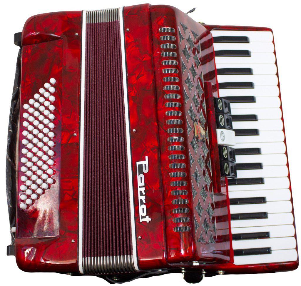 Parrot - Acordeon 34 Teclas 60 Bajos 5 Reg. Mod.1308_108