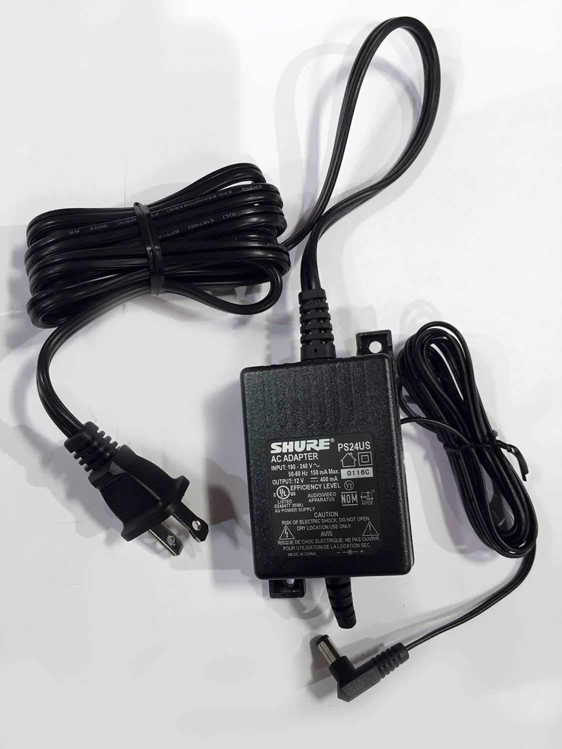 Shure - Eliminador para Receptores BLX, GLXD, PGXD SLX Mod.PS24US_37