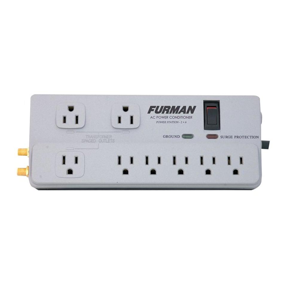 Furman - Barra Multicontacto con acondicionador de energÍa Mod.PST-2+6_34