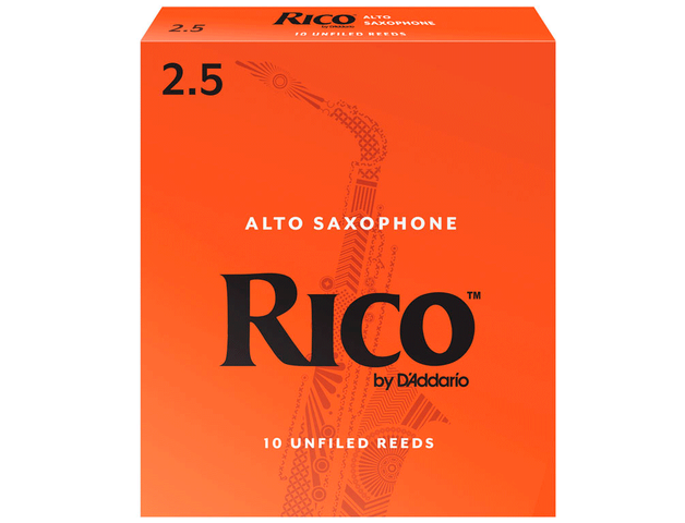 D'Addario - 50 Cañas Rico para Saxofon Alto, Medida: Varias Mod.RJA0___-B(50)_3