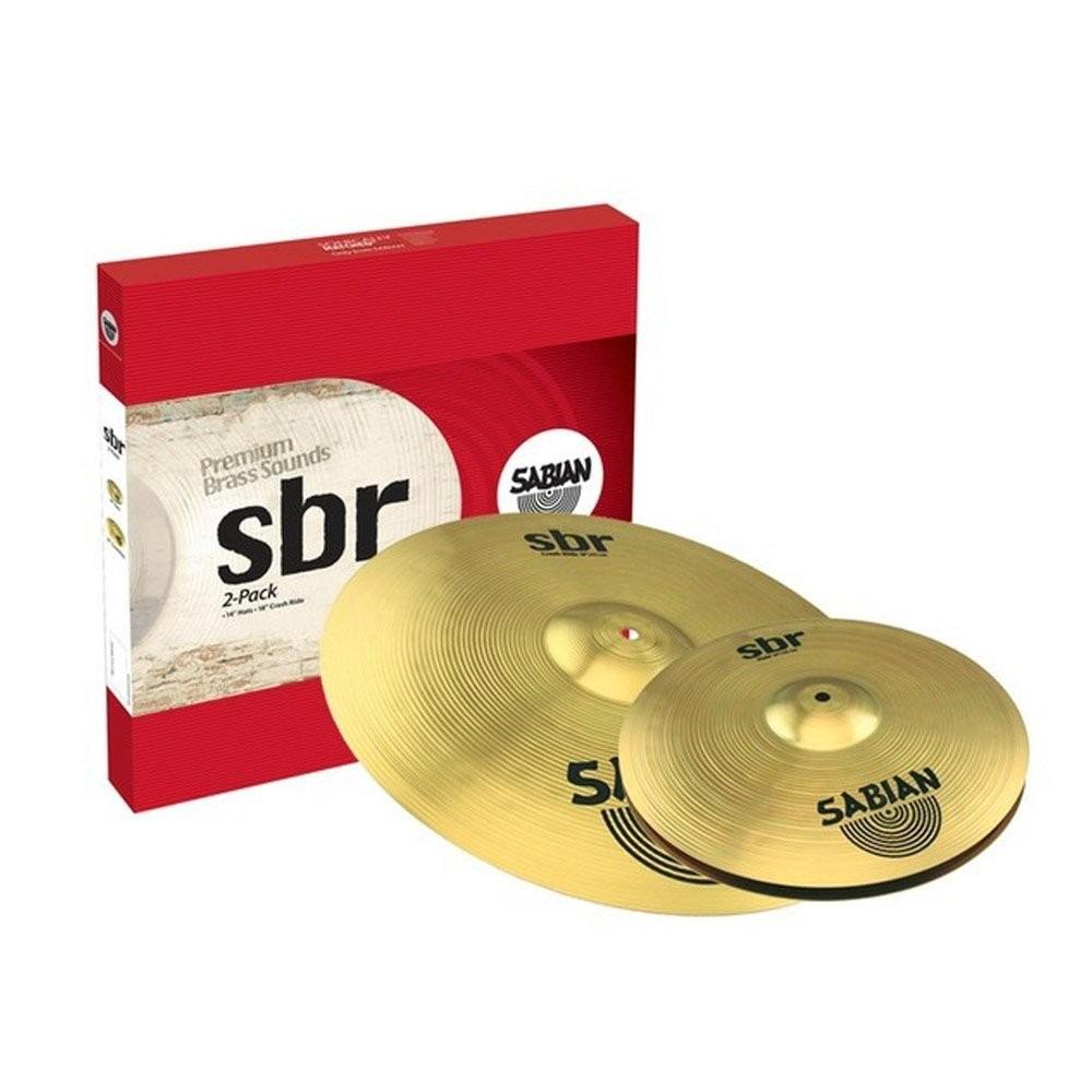 Sabian - Platillo SBR 2 Pack 14 Hats y 18 Crash Ride Mod.SBR5002_99