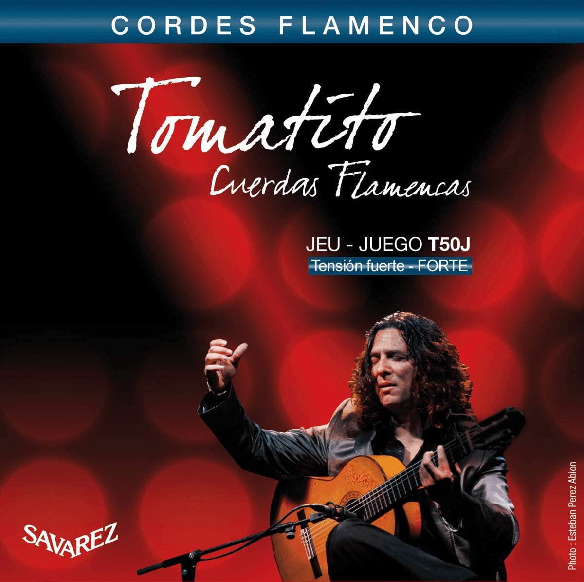 Savarez - Encordado para Guitarra, Tomatito Tension Alta Mod.T50J_130