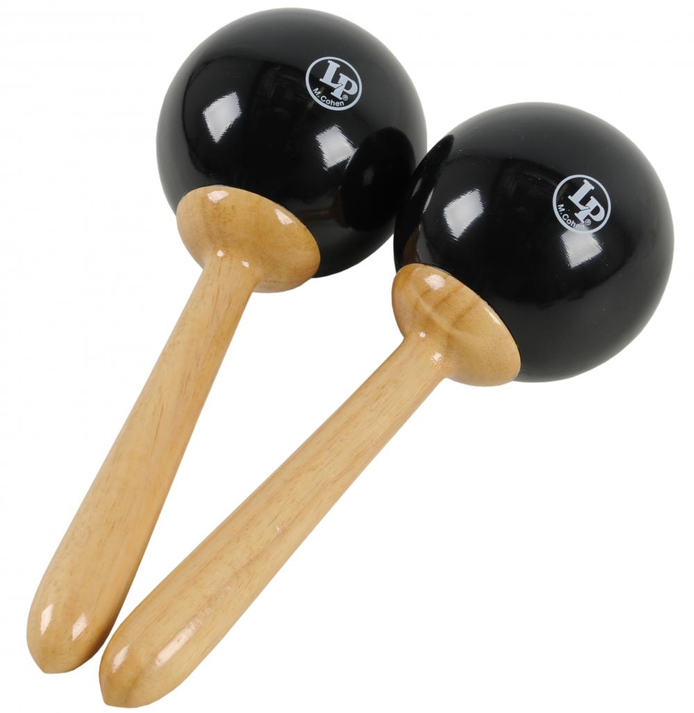 Latin Percussion - Maracas Pro, Fibra de Vidrio Negras Mod.LP389_93