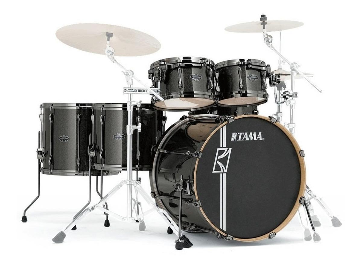 Tama - Bateria Superstar Hyper-D de 6 Piezas con Atriles, Color: Negro Mod.MK62HZBNS-MGD_11