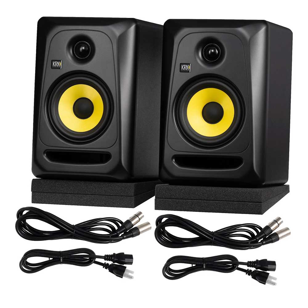 KRK - Kit de Monitores Classic G5 de Campo Cercano con Accesorios Mod.CL5G3PK1-NA_1