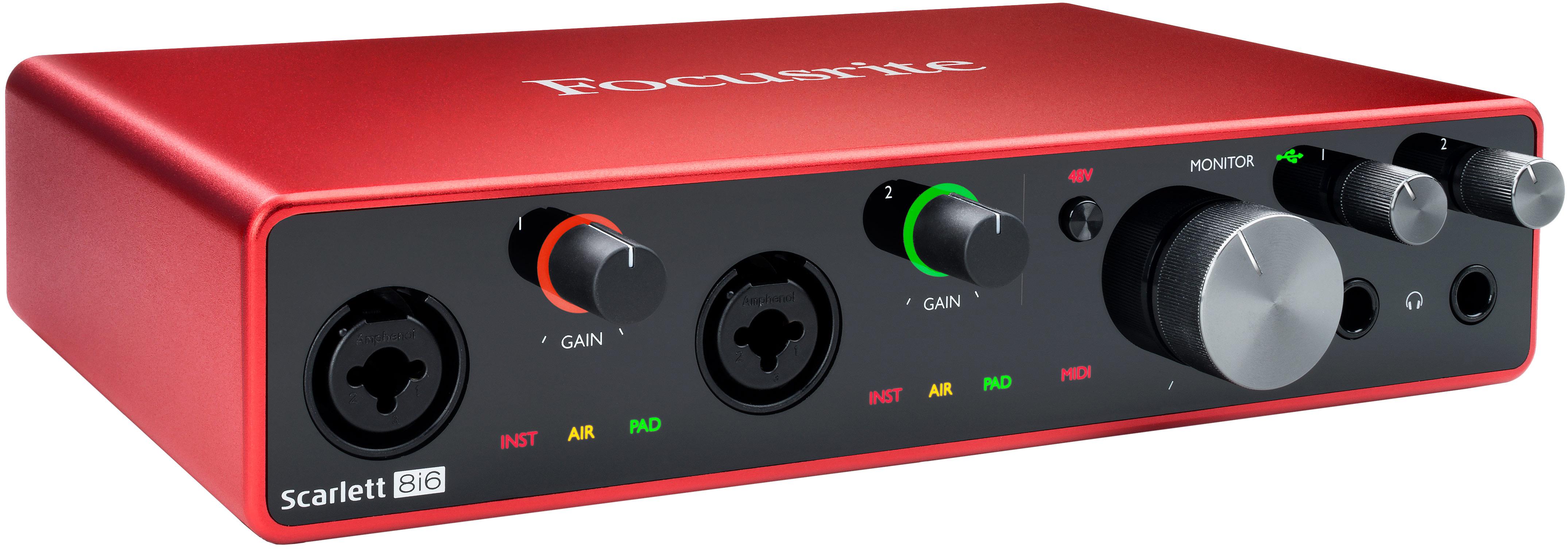 Focusrite - Interface de Audio Scarlett 8i6 (3ra Gen.) Mod.MOSC0027_16