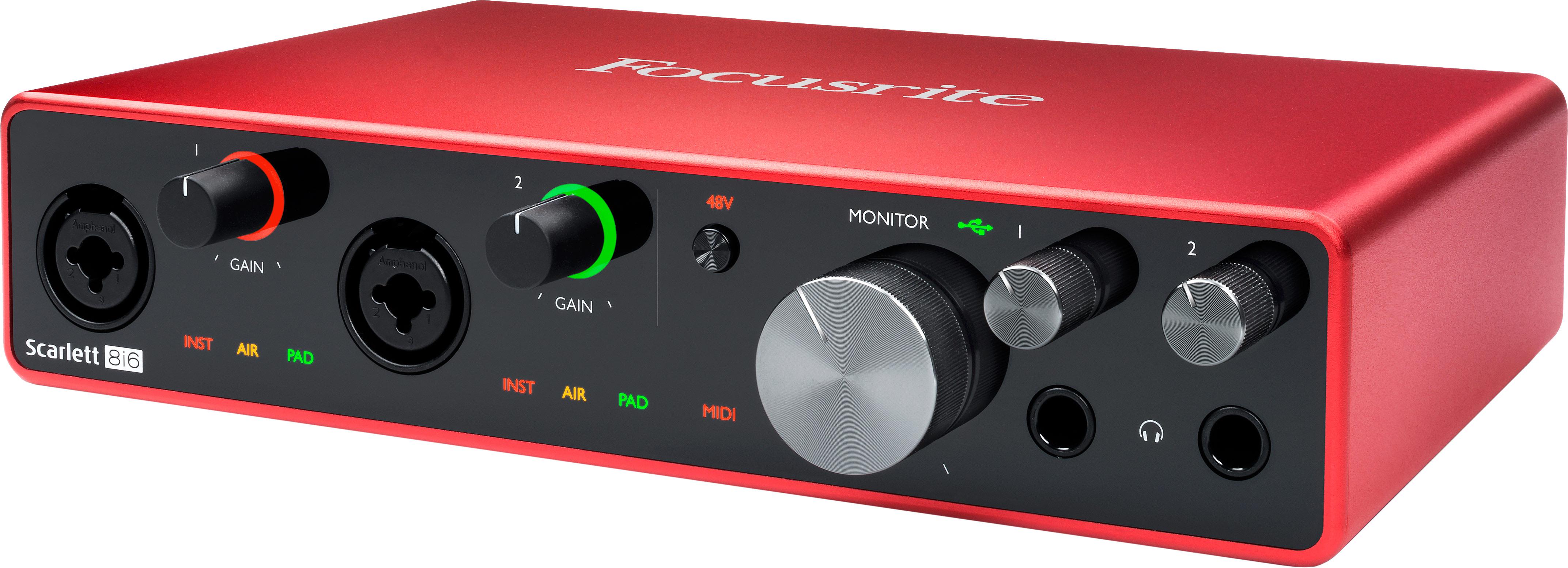 Focusrite - Interface de Audio Scarlett 8i6 (3ra Gen.) Mod.MOSC0027_17