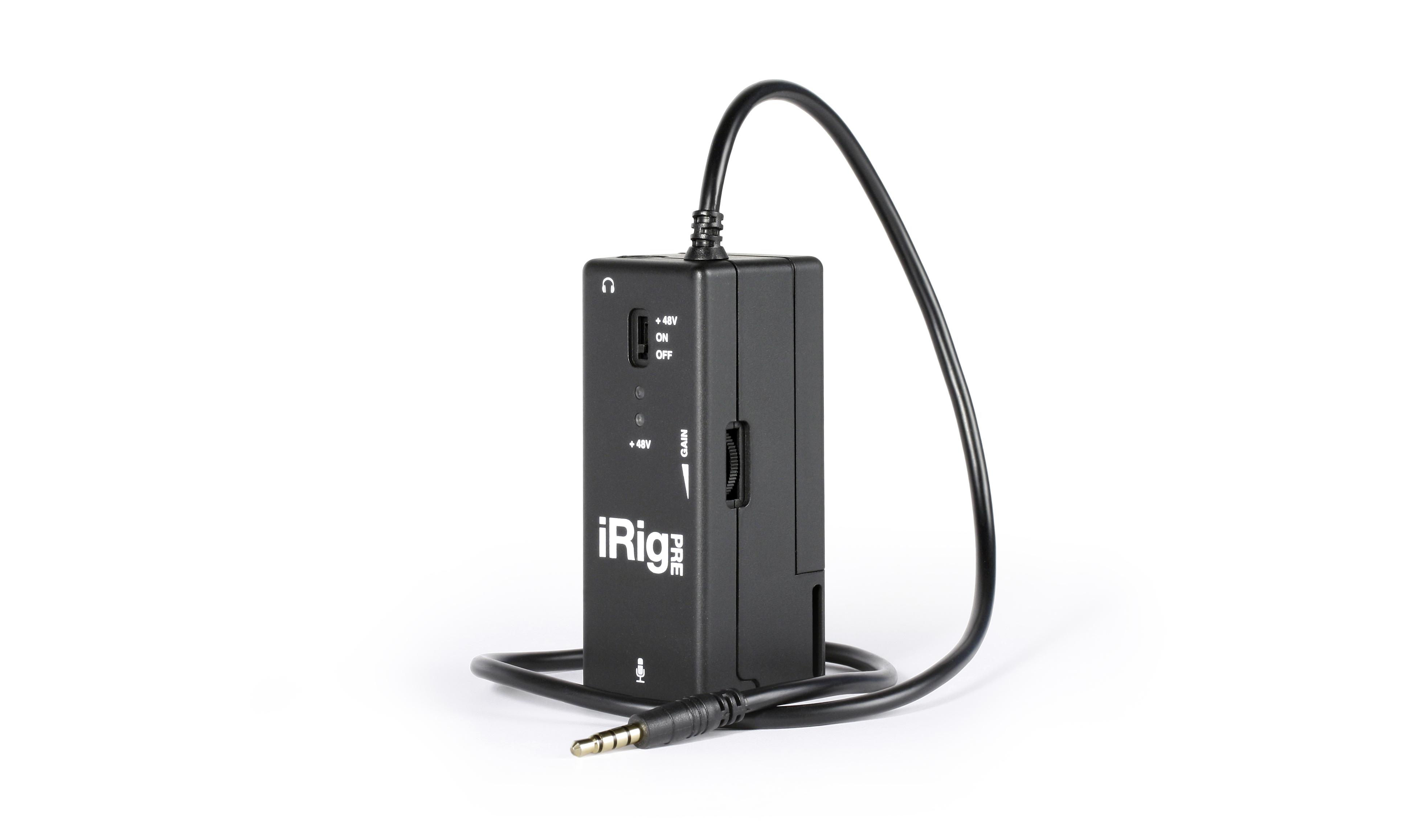 IK Multimedia - Interfaz de Micrófono XLR iRig Pre para iOS y Android Mod.IP-IRIG-PRE-IN_11