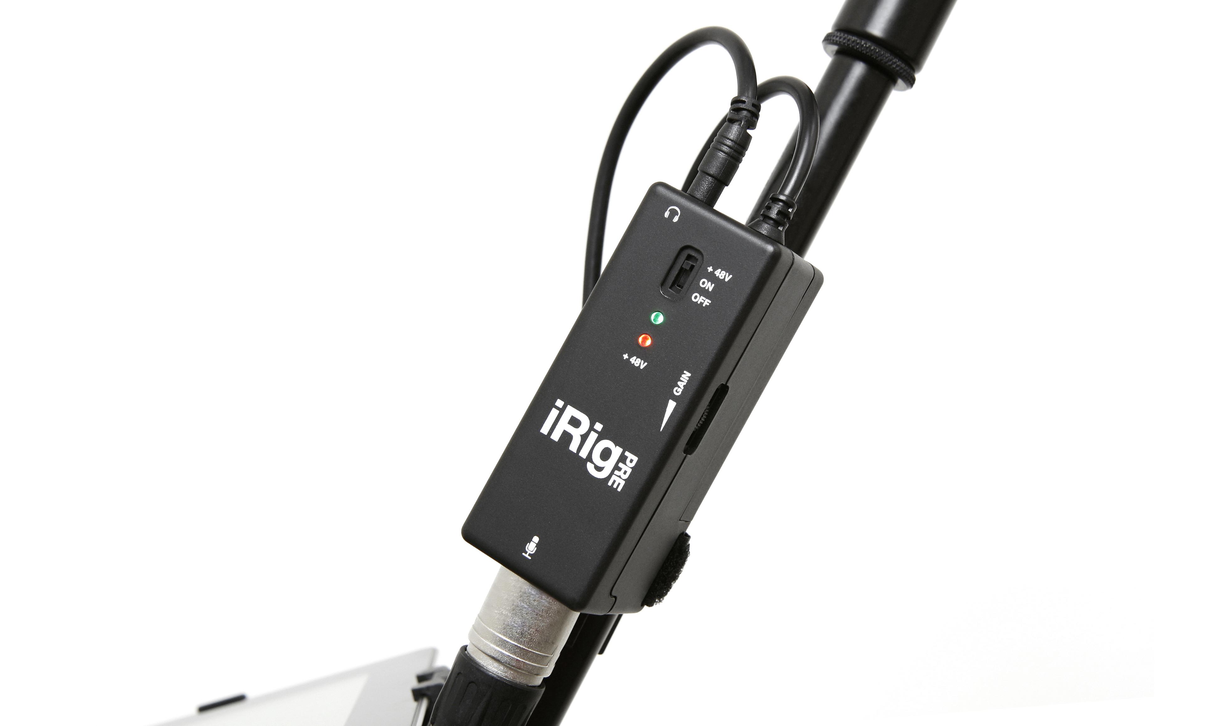 IK Multimedia - Interfaz de Micrófono XLR iRig Pre para iOS y Android Mod.IP-IRIG-PRE-IN_15