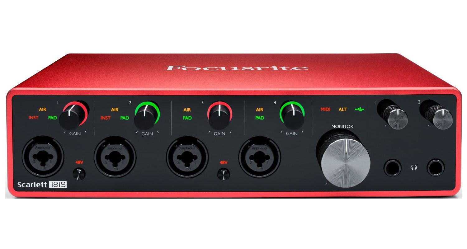 Focusrite - Interface de Audio Scarlett 18i8 (3ra Gen.) Mod.MOSC0028_22