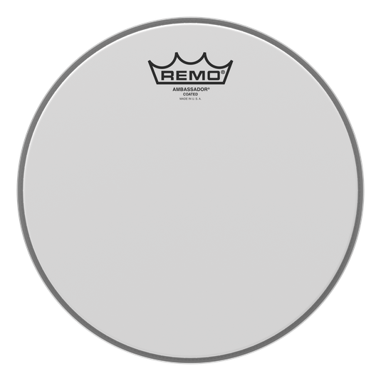 Remo - Parche Ambassador Aspero, Tamaño: 10" Color Blanco Mod.BA-0110-00_21