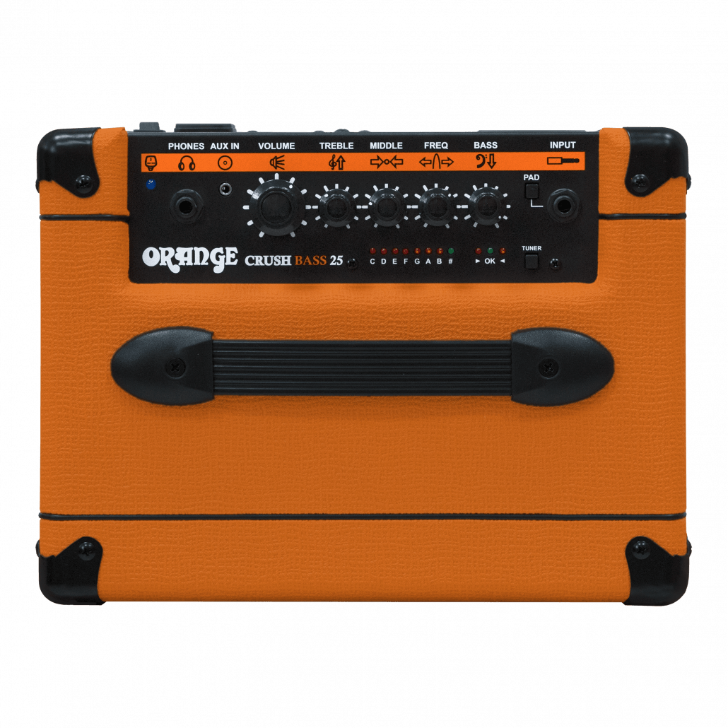Orange - Combo Crush Bass para Bajo Eléctrico , 25W 1x8 Color: Naranja Mod.Crush Bass 25 NAR_7