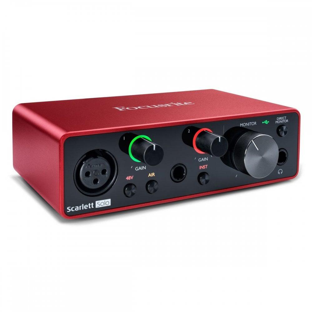 Focusrite - Interface de Audio Scarlett Solo Studio (3ra Gen.) con Accesorios Mod.MOSC0030_3