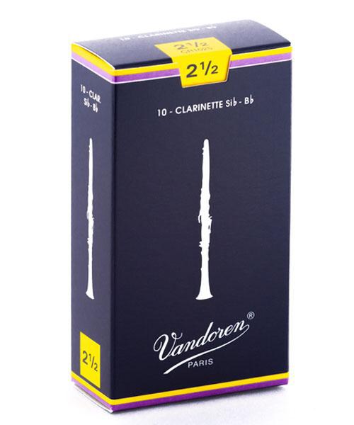 Vandoren - Cañas para Clarinete Sib, 10 Piezas Medida: 2 1/2 Mod.CR1025_12