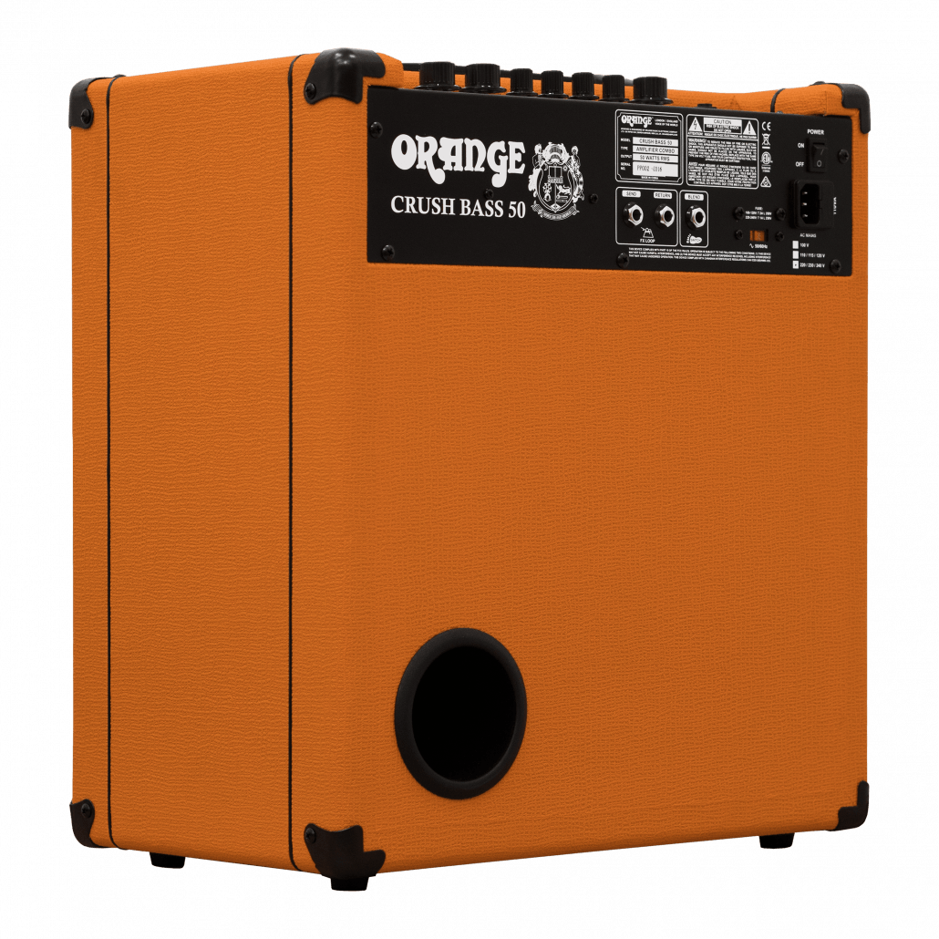 Orange - Combo Crush Bass para Bajo Eléctrico , 50W 1x12 Color: Naranja Mod.Crush Bass 50 NAR_19