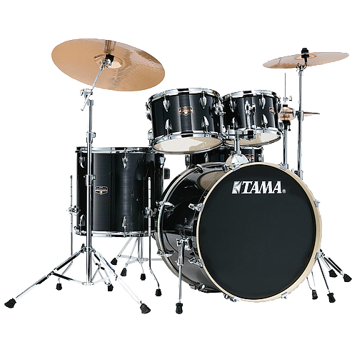 Tama - Batería Imperialstar de 5 Piezas con Atriles y Asiento, Color: Negro Metálico Mod.IE52KH6W-HBK_4