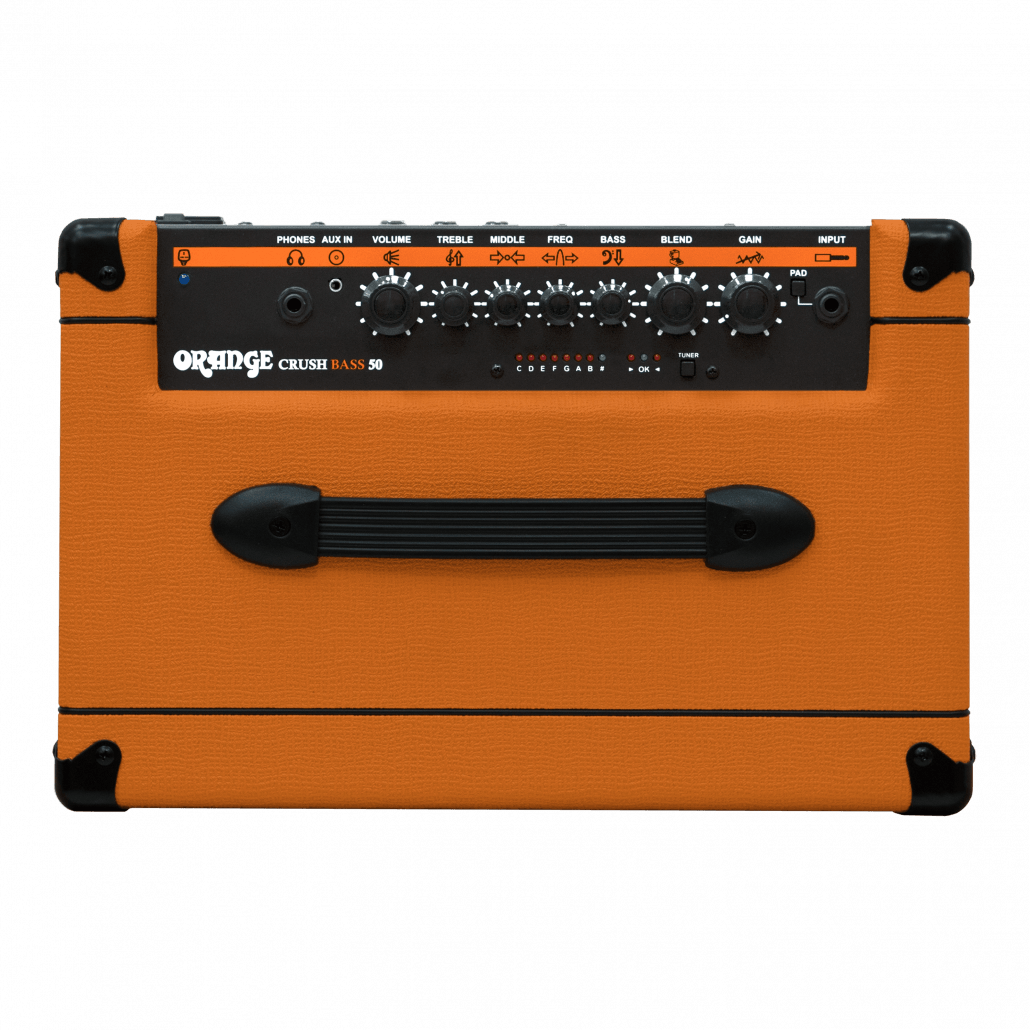 Orange - Combo Crush Bass para Bajo Eléctrico , 50W 1x12 Color: Naranja Mod.Crush Bass 50 NAR_21