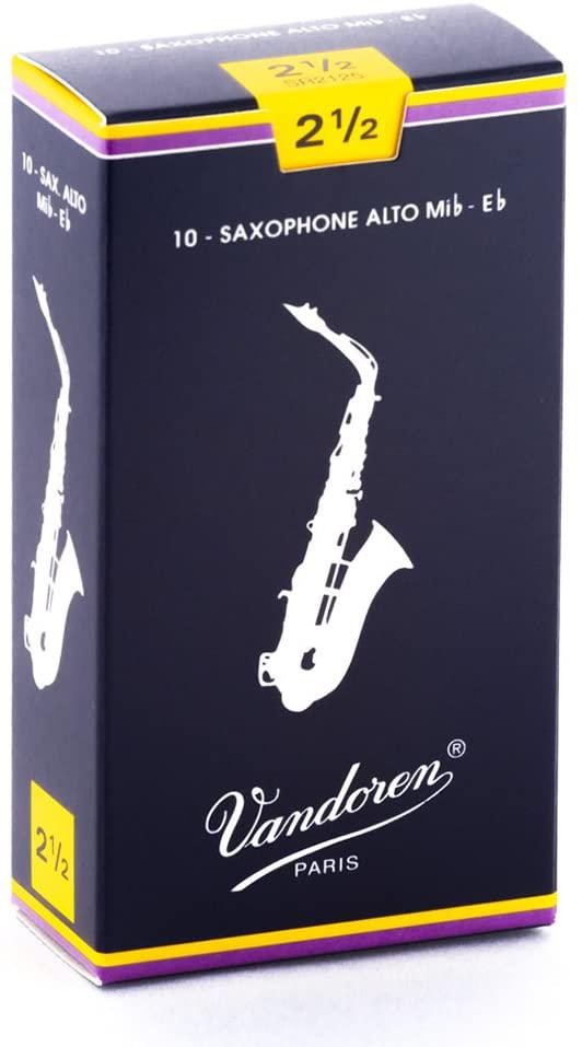 Vandoren - Cañas Mib para Sax Alto, 10 Piezas Medida: 2 1/2 Mod.SR2125_6