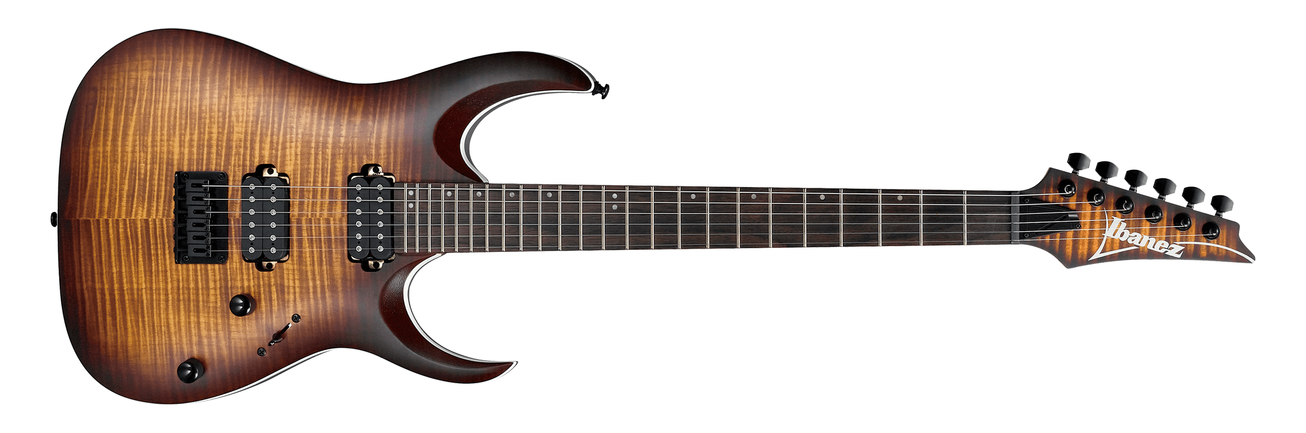 Ibañez - Guitarra Eléctrica RGA, Color: Café Somb. Mod.RGA42FM-DEF_27