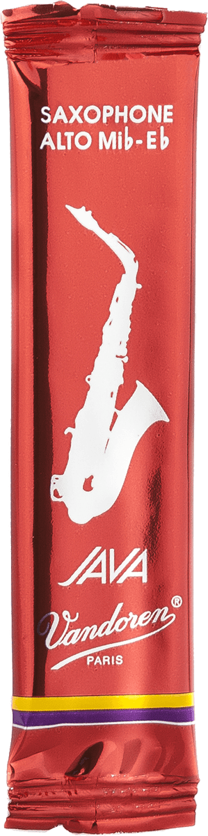 Vandoren - Cañas Java Filed-Red para Sax Alto, 10 Piezas Medida: Varios Mod.SR26__R_13