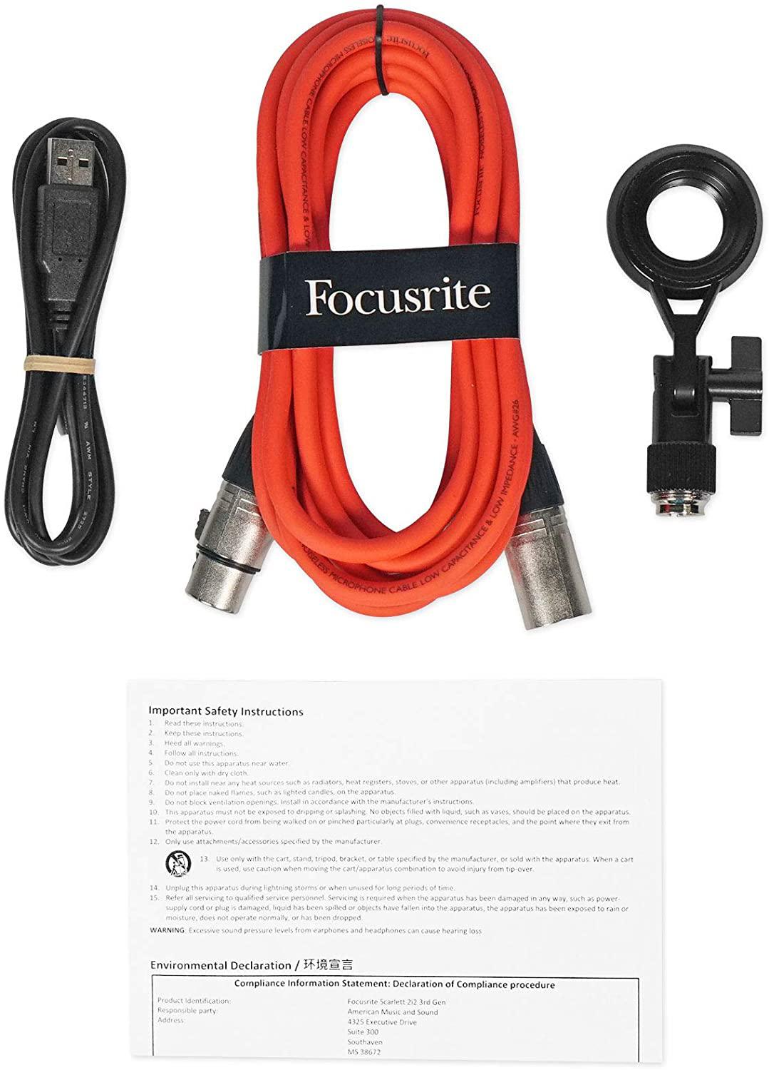 Focusrite - Interface de Audio Scarlett 2i2 Studio (3ra Gen.) con Accesorios Mod.MOSC0031_28