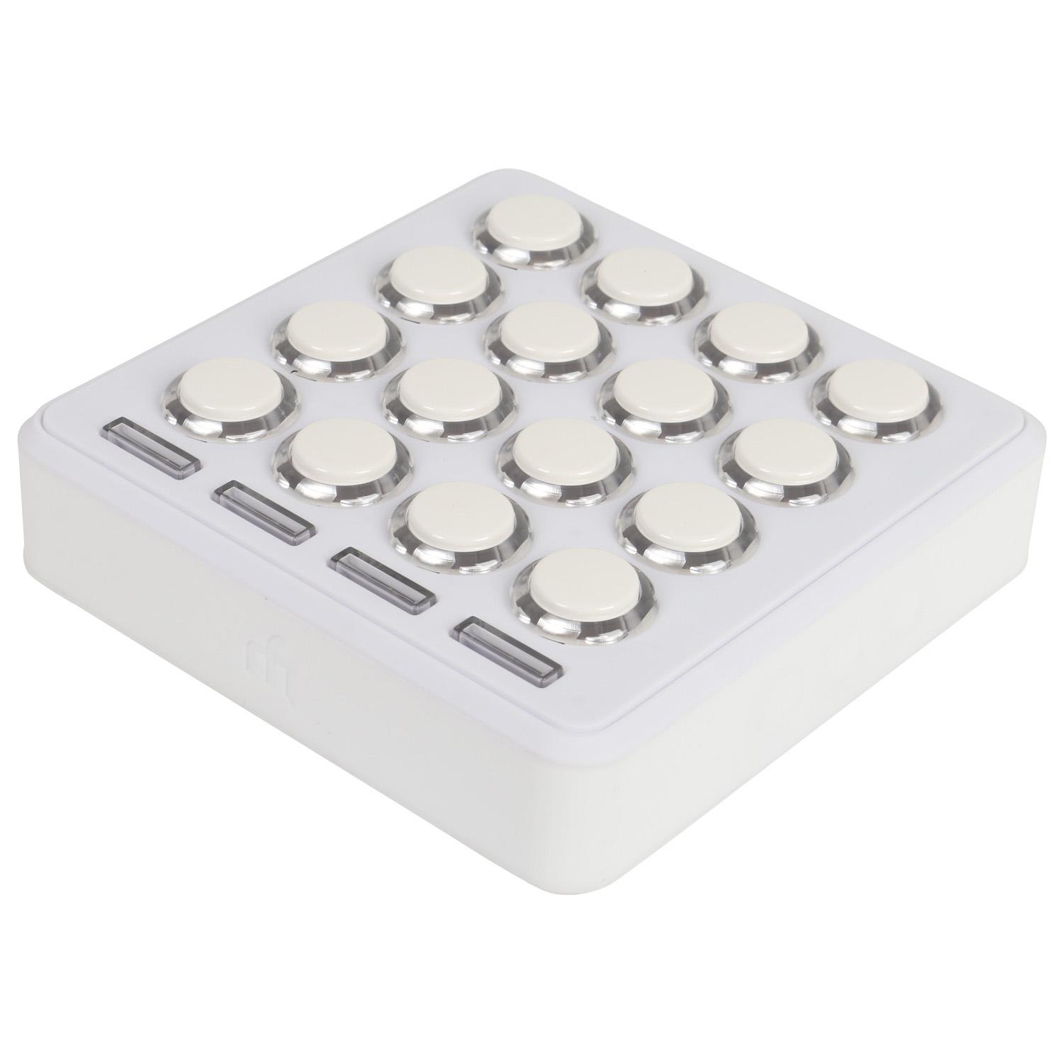 DJTT - Superficie de Control MIDI Fighter 3D, Color: Blanco_8