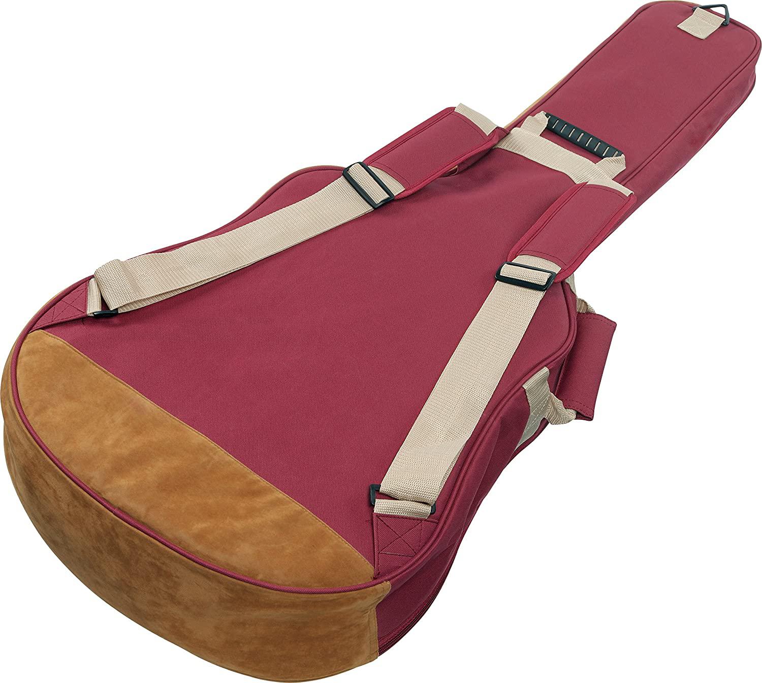 Ibañez - Funda Powerpad para Guitarra Acústica, Color: Vino Mod.IAB541-WR_29