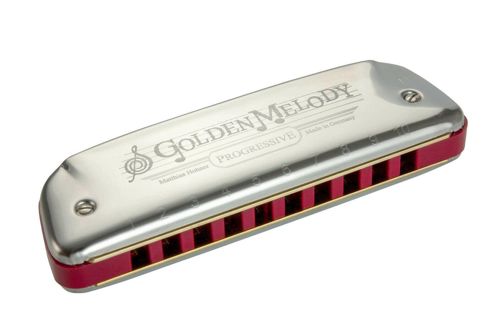 Hohner - Armónica Golden Melody en Re Mayor 542/20 Mod.M542036X_70