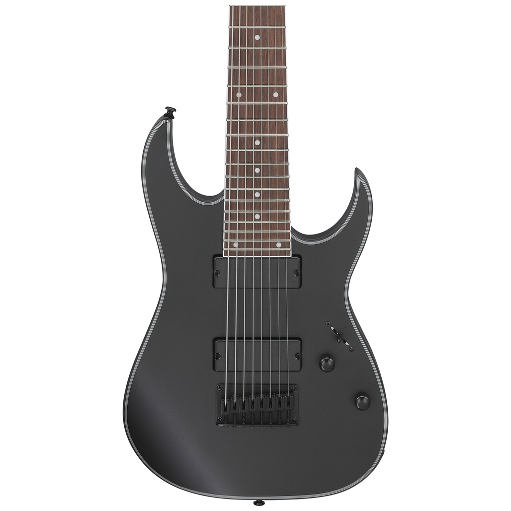 Ibañez - Guitarra Eléctrica RG de 8 Cuerdas, Color: Negro Mate Mod.RG8EX-BKF_2