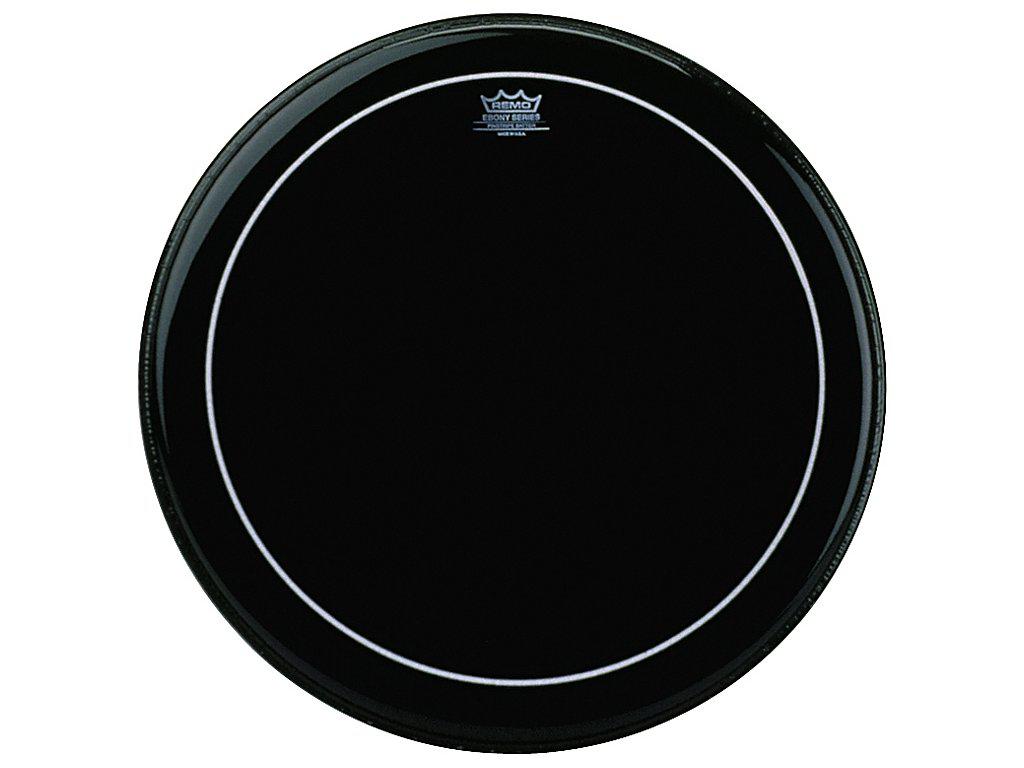 Remo - Parche Ebony Pinstripe Hidraulico, Tamaño: Varios Color: Negro Mod.ES-16__-PS_11