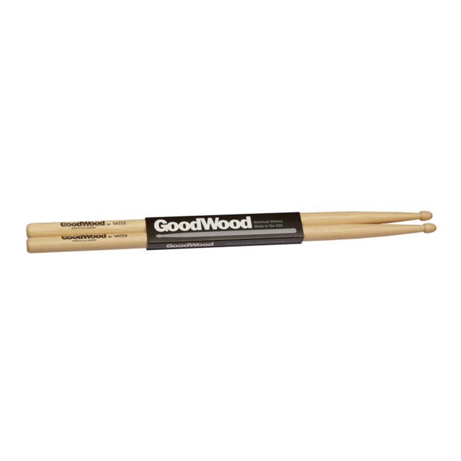 Vater - Baquetas Goodwood Rock Hickory 5B, Punta: Madera Mod.GW5BW_5