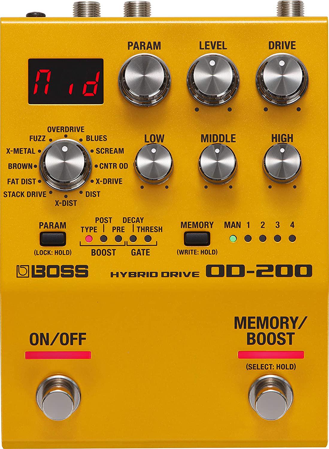 Boss - Pedal de Efecto Over Drive Digital Mod.OD-200_18