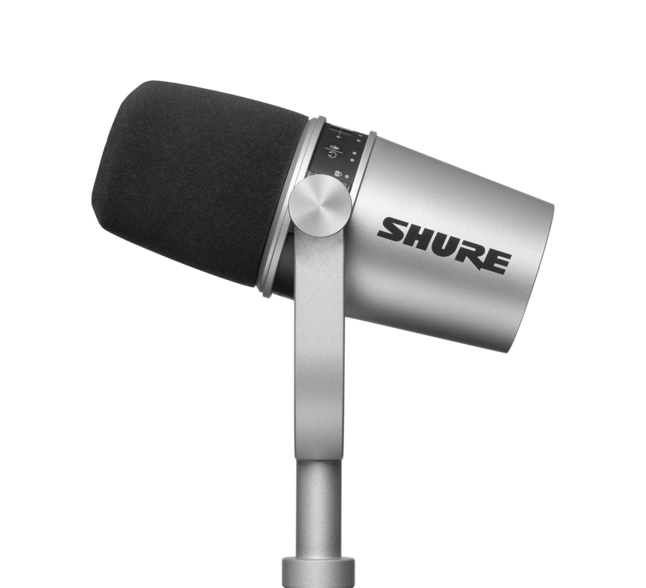 Shure - Micrófono Condensador USB, Color: Plata Mod.MV7-S_24