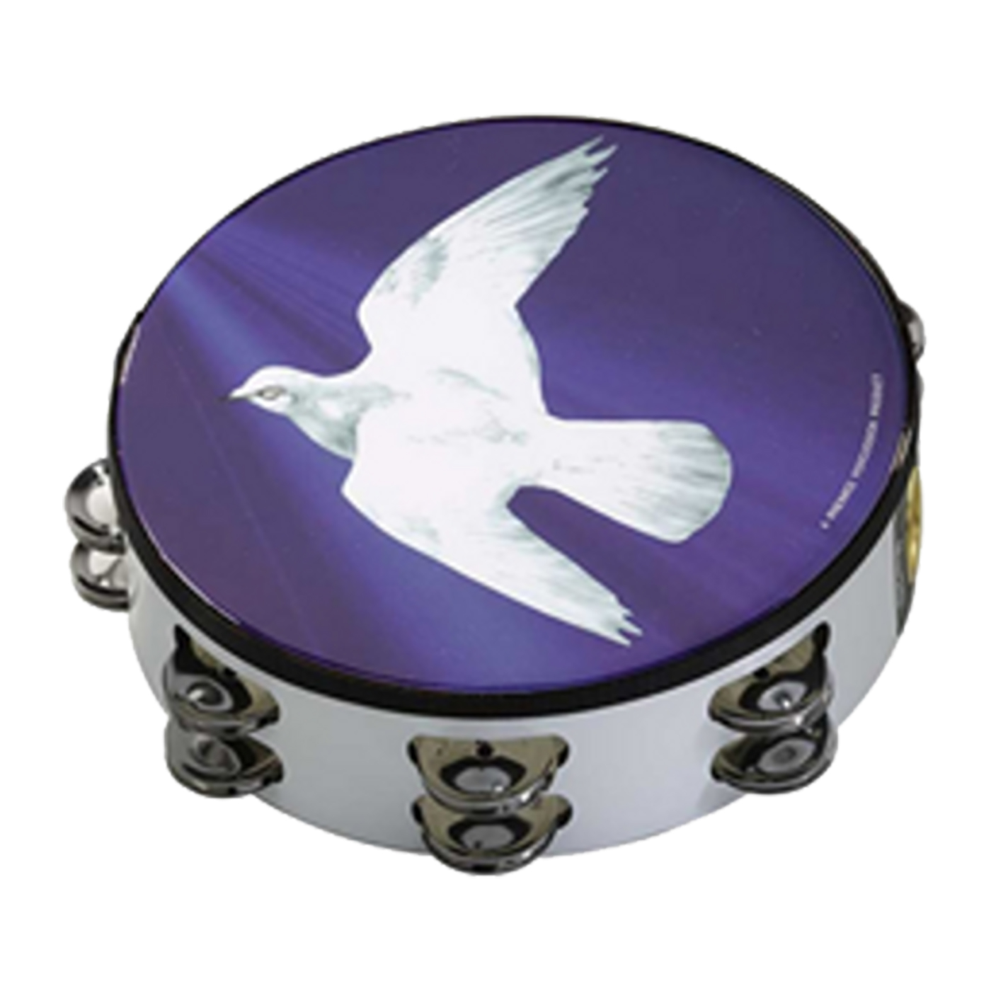 Remo - Pandero Religious Dove de 2 Hileras Mod.TA-92__-18