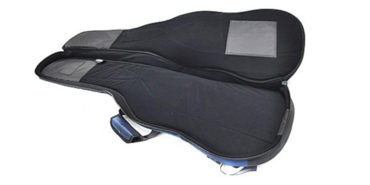 Ritter - Funda para Guitarra Eléctrica, Color: Negra con Plata Mod.RGP5-E/BSG_5