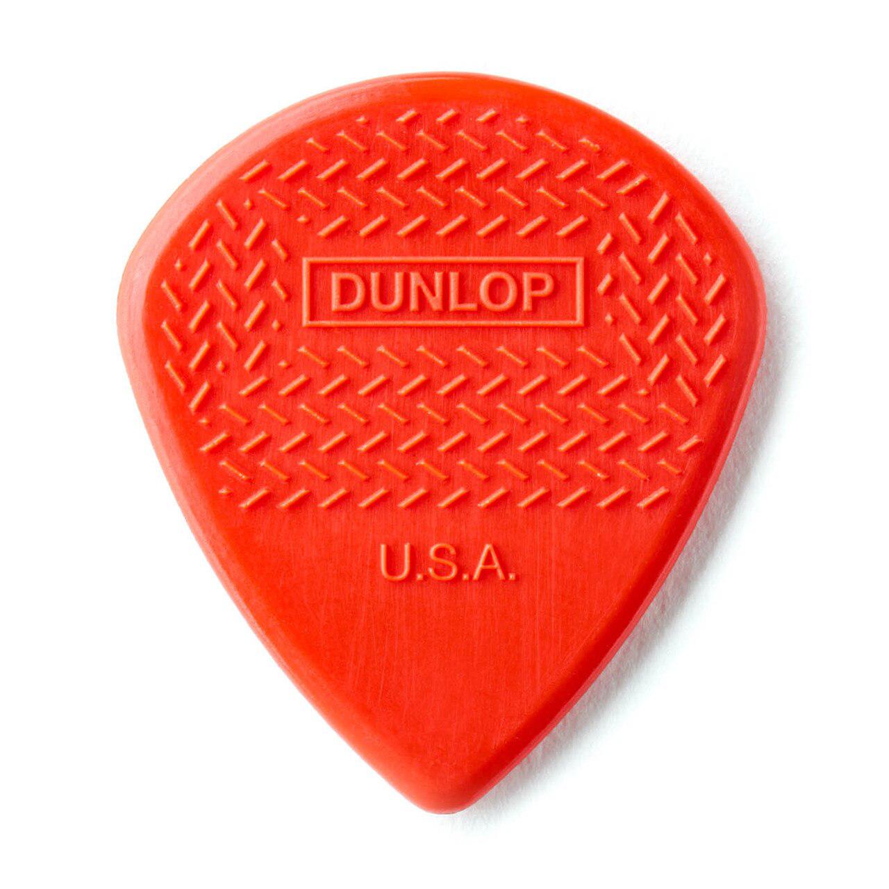 Dunlop - 1 Plumilla Max Gripp Jazz III, Color: Rojo Mod.471R3N_16