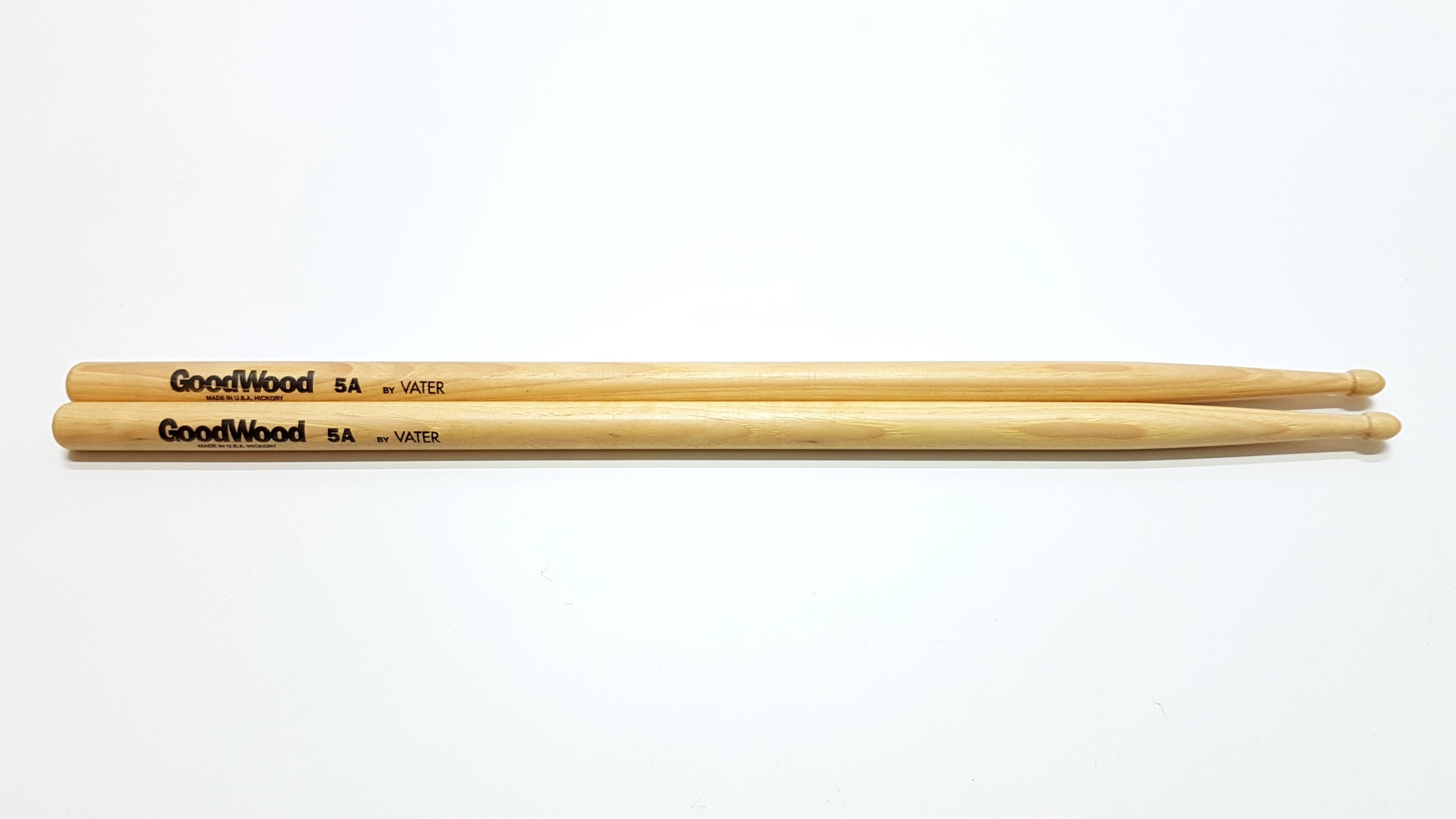 Vater - Baquetas Goodwood Rock Hickory 5A, Punta: Madera Mod.GW5AW_9