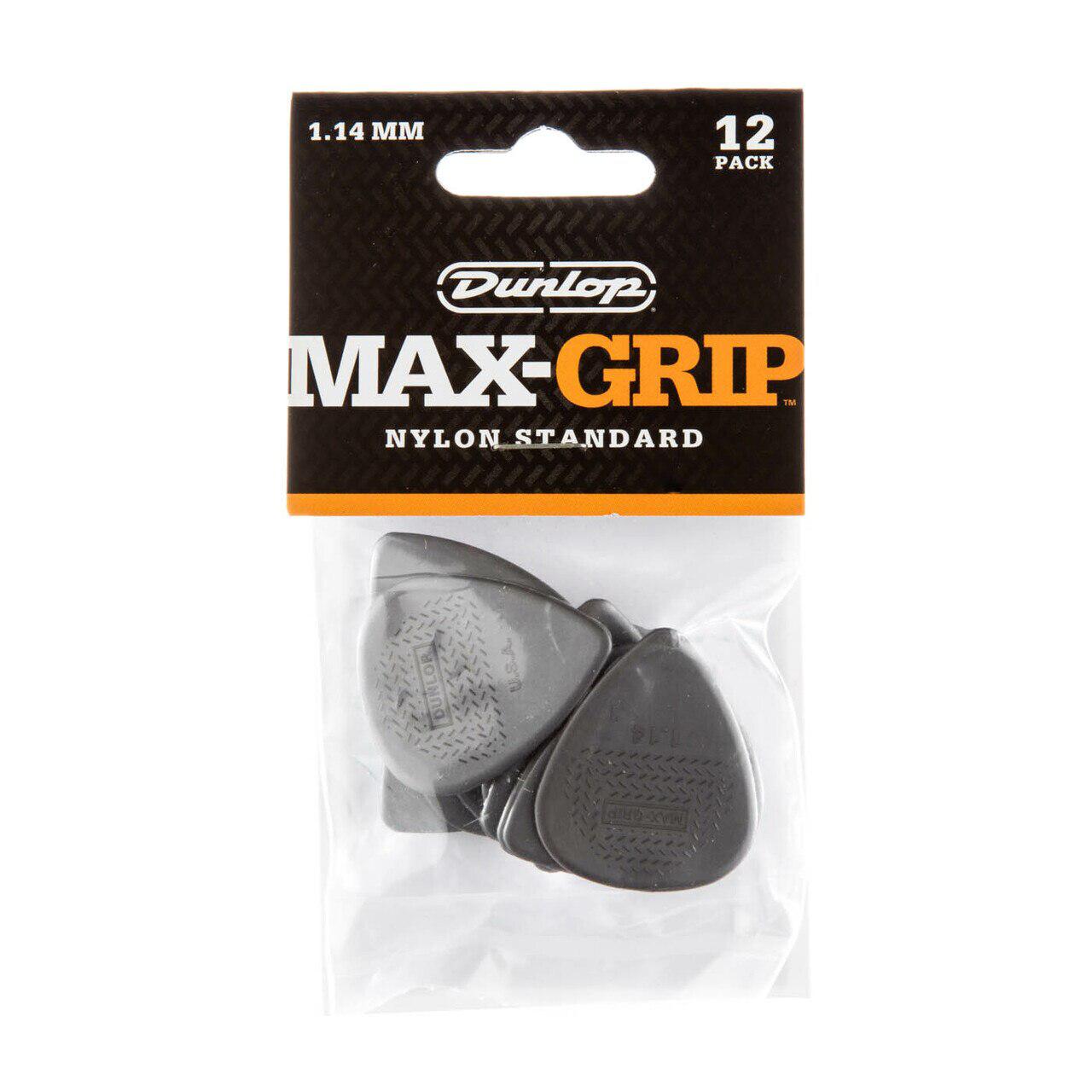 Dunlop - Plumillas Max Grip Nylon Standard, 36 Piezas Calibre: 1.14 Mod.449B1.14 (36)_15