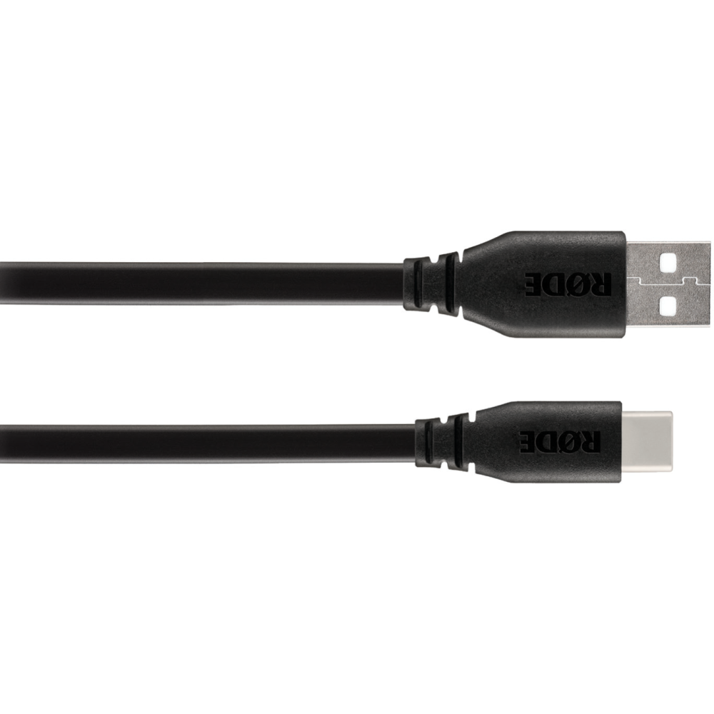 Rode - Cable USB-C a USB-A para Micrófonos, Recto/Recto Tamaño: 1.5 mt. Mod.SC18_6