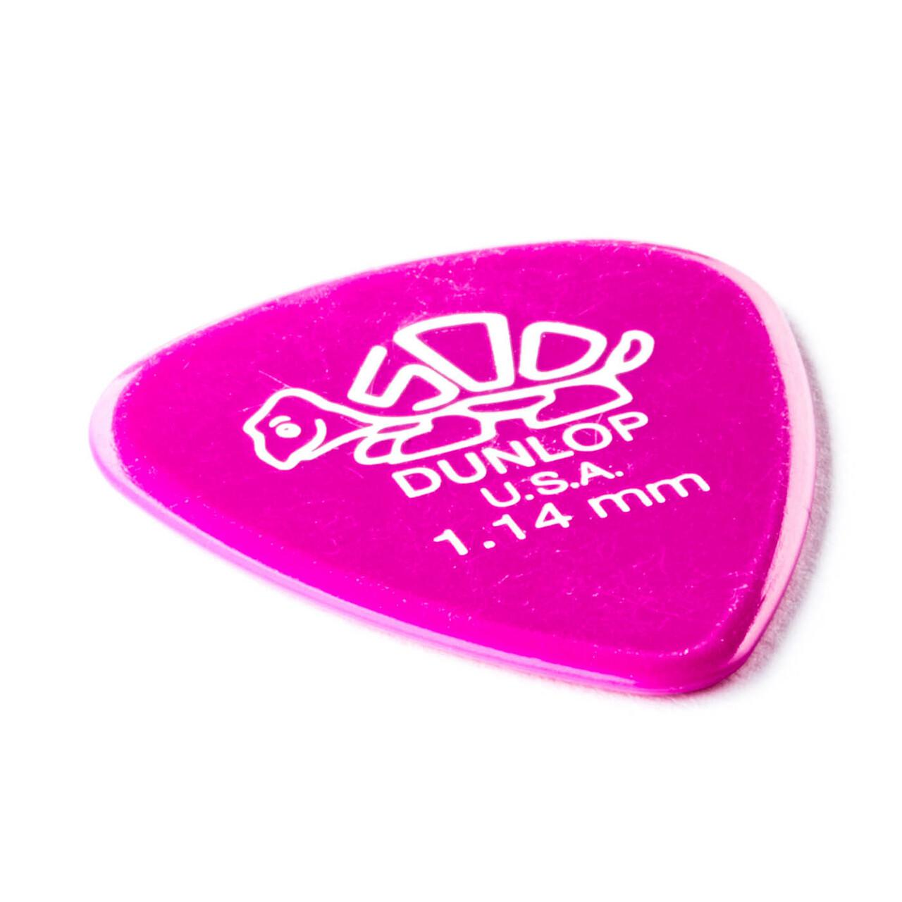 Dunlop - 36 Plumillas Delrin 500, Color: Violeta Calibre: 1.14 Mod.41B1.14_70