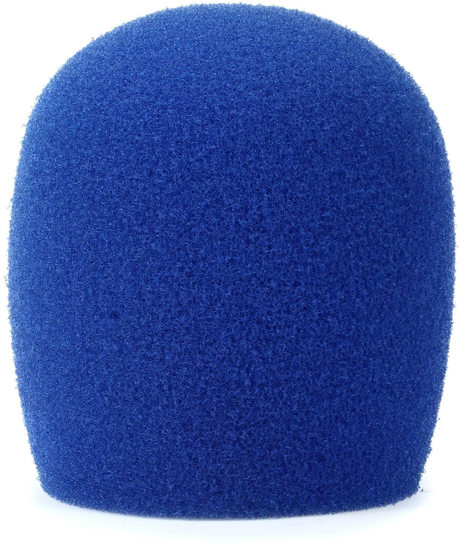 Shure - Pantalla Antiviento, Color: Azúl Mod.A58WS-BLU_17