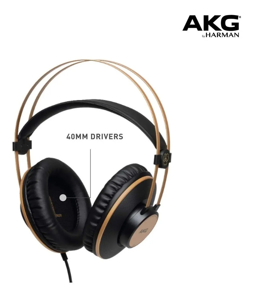 AKG - Audífonos de Estudio Cerrado Mod.K92