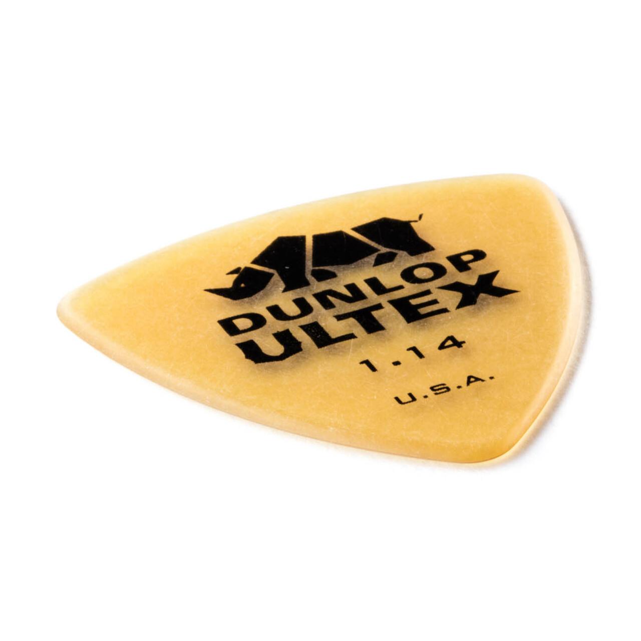 Dunlop - 6 Plumillas Ultex Triangle, Calibre: 1.14 mm Mod.426P1.14_25