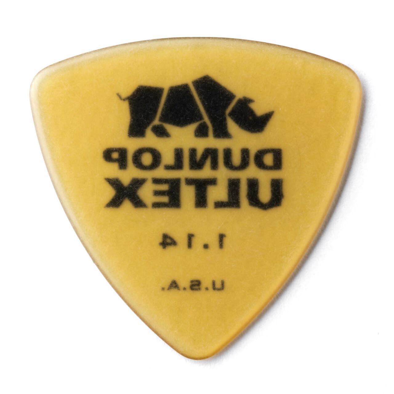 Dunlop - 6 Plumillas Ultex Triangle, Calibre: 1.14 mm Mod.426P1.14_26