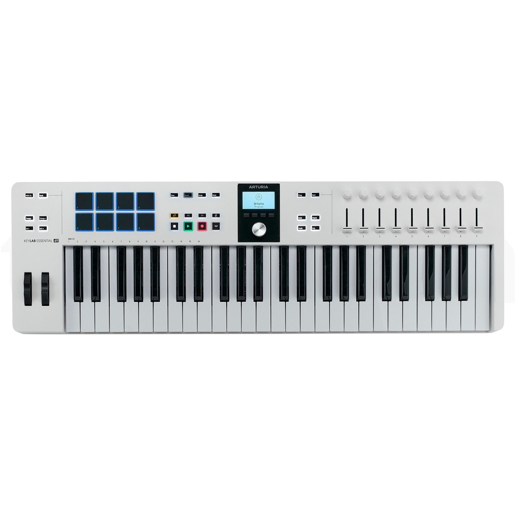 [PMG10845_W] Arturia - Teclado Controlador MIDI Keylab Essential 49 Mod.KLES49MK3 (Blanco)