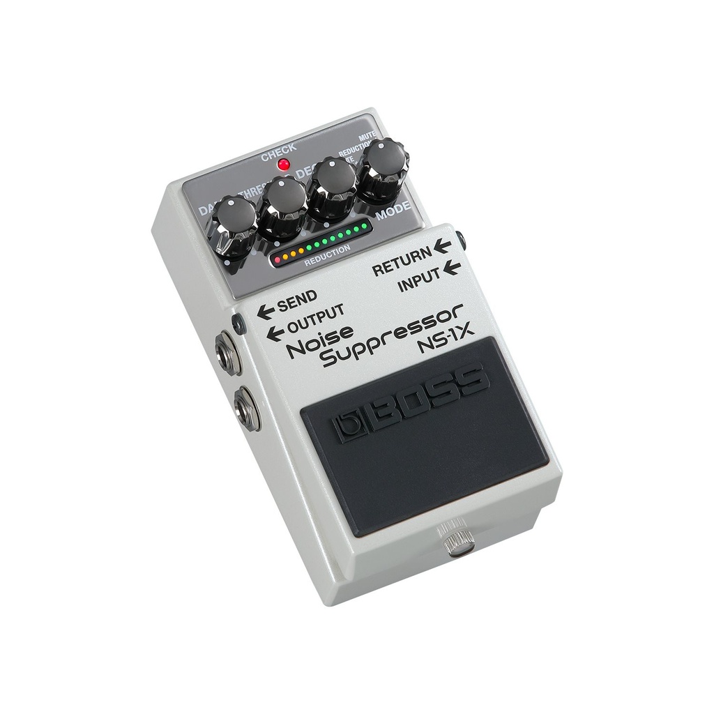 Boss - Pedal Compacto Serie X, Supresor de Ruido (Noise Supressor) Mod.NS-1X