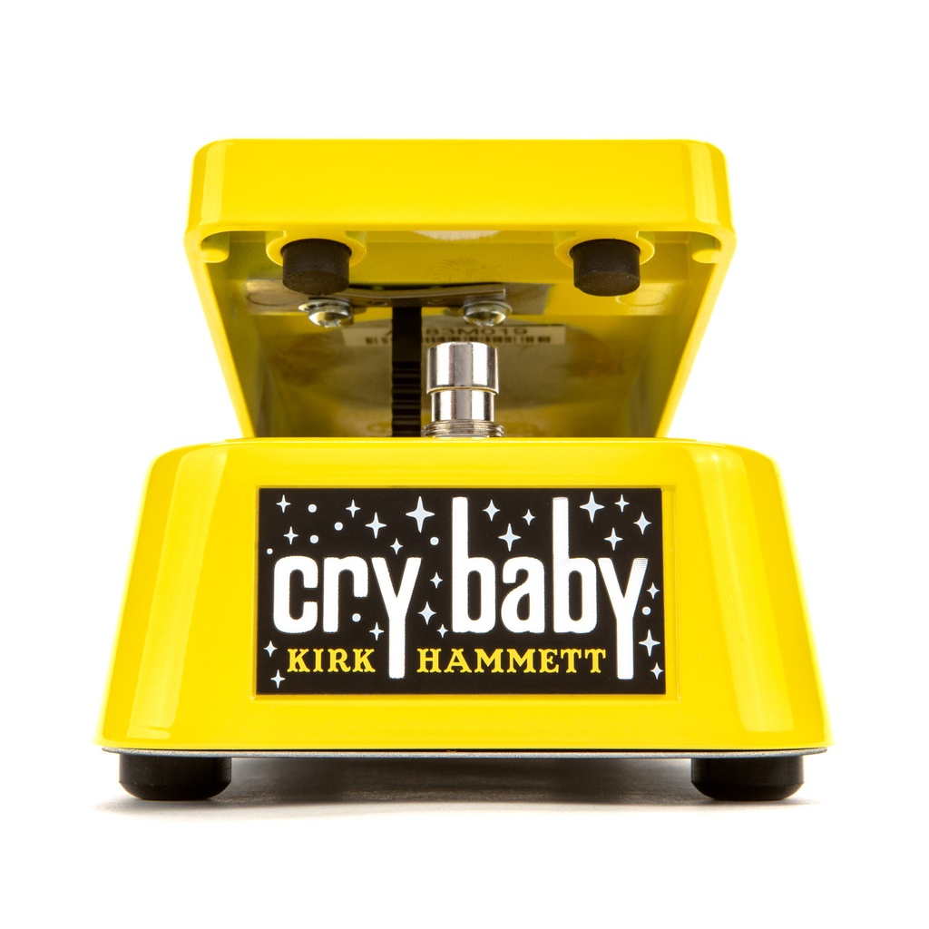 Dunlop - Pedal Cry Baby Kirk Hammett Wah, Amarillo Brillante Mod.KH95Y