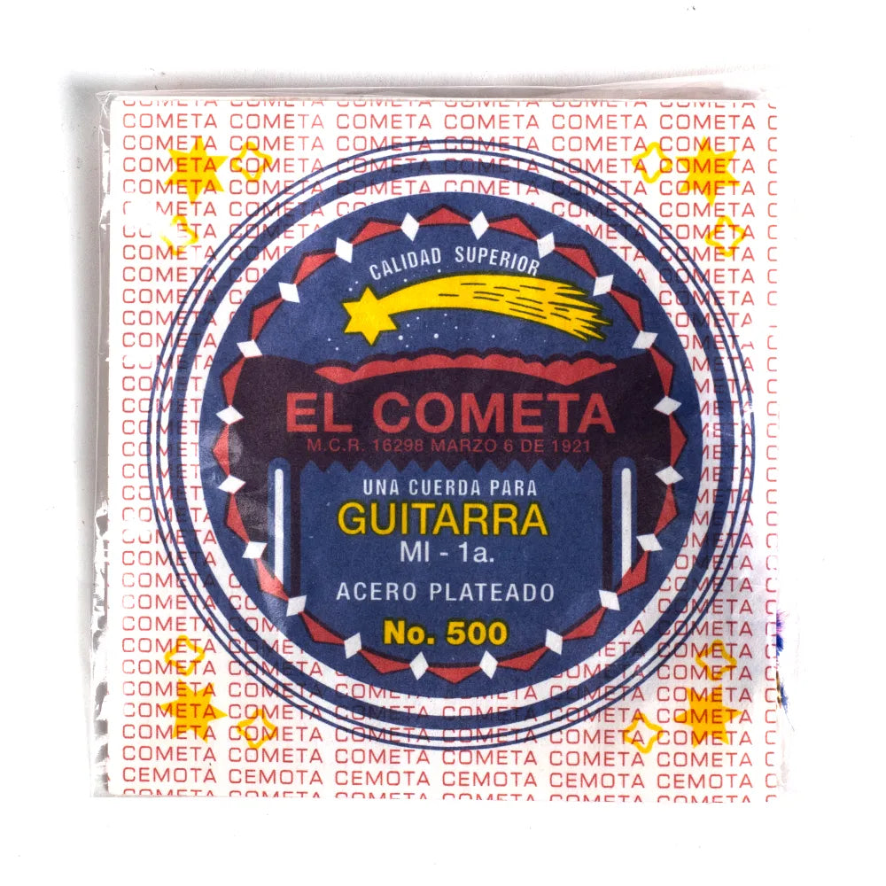 [PMG11920] El Cometa - Cuerda Para Guitarra Acustica, 1A., Acero Estañado Con Borla Mod.COGS-500-6