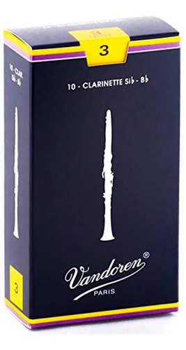 [PMG3447_20] Vandoren - Cañas para Clarinete Sib, 10 Piezas Mod.CR10__ (2)